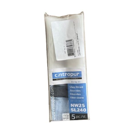 Lot 5 Tamis filtrants lavables 131/25 -150 microns Cintropur