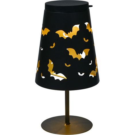 TrendLine LED Laterne 22,5 cm batteriebetrieben warmweiß schwarz