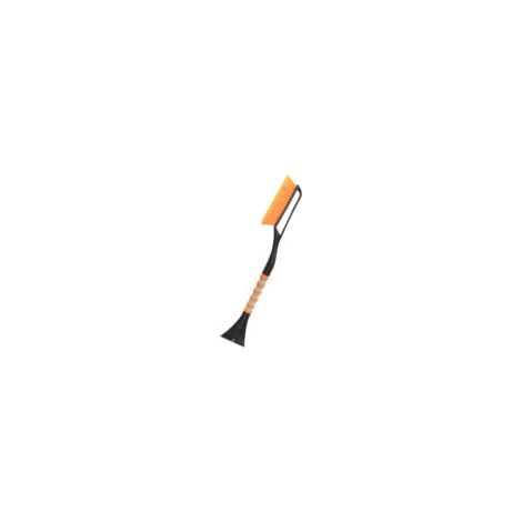 Pelle de neige orange pour voiture, raclette robuste pour enlever neige et givre, manche confortable antidérapant (1/5)