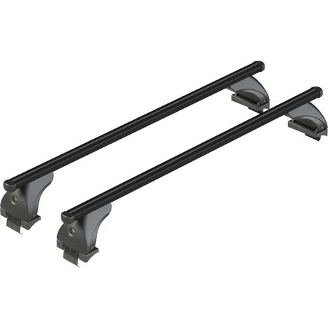 Helio Black, set completo barre portatutto in alluminio - L - Evos ST - C038