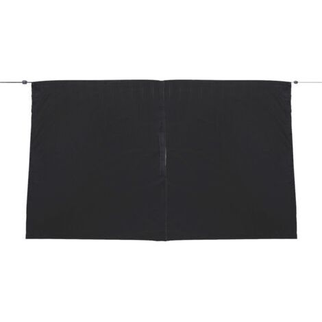 Nazalus-Vente Auto Rideau de Confidentialité, Pare-Soleil de Séparation de Voiture, Détachable Rideaux de Séparation de Voiture, Isolation Thermique, pour Voyage Camping 146 76cm (1/5)