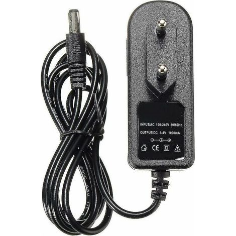 Intelligentes 8,4-V-1-A-Ladegerät für 7,4-V- und 7,2-V-Li-Ion-/Li-Po-Akkus, Ladegerät mit automatischer Abschaltfunktion für Elektrowerkzeuge (1/5)