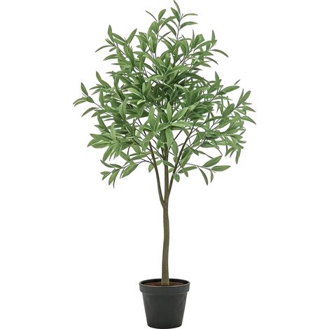 Árbol de eucalipto artificial, diseño realista, fácil mantenimiento, 80 cm. (1/2)