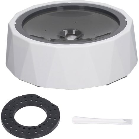 Distributeur d'eau lent anti-déversement pour chien, grand réservoir, bol anti-poussière transportable en voiture avec filtre de rechange Type 1 (1/5)