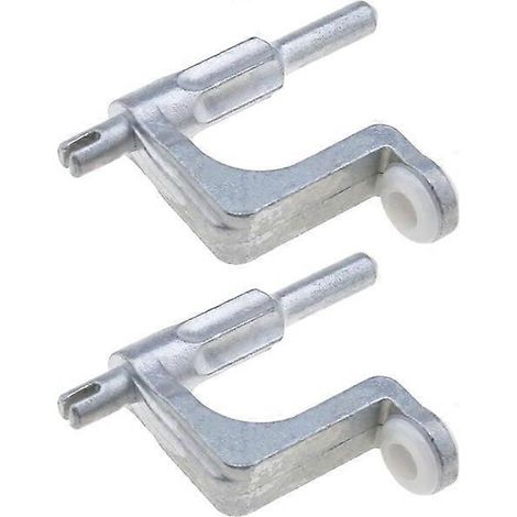 Jeu de 2 supports de fixation de poignée de porte pour Opel Vauxhall Corsa D 2006-2014, références d'origine 13297179, 13297180, acier inoxydable( ) (1/4)