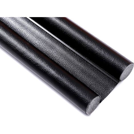 Boudin de porte double face, ruban auto-adhésif, isolant en mousse, joint en mousse, s'adapte au bas de la porte, sous la porte, bouchon de porte, 90 cm de long, blanc, taille unique