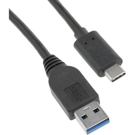 BeMatik - Câble USB-C 3.0 mâle vers USB-A 3.0 mâle 1m (1/5)