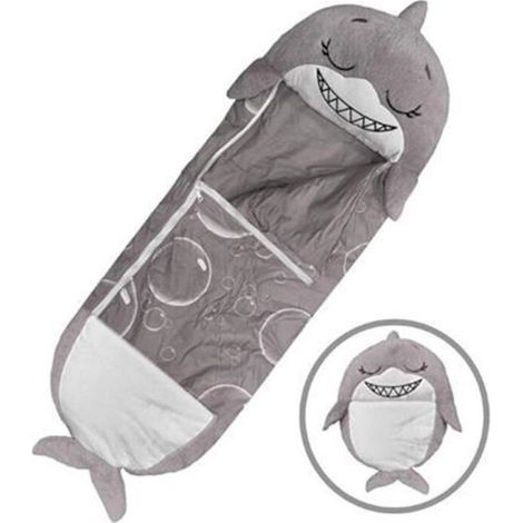 Happy Nappers Großes Spielkissen und Schlafsack, lustiger einteiliger Kinder-Schlafsack, Überraschen Sie Ihre Kinder 160 cm x 61 cm