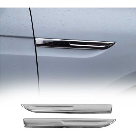 OMAC Barre de Protection de Clignotant latérale Compatible avec Renault Megane 2016-2020 INOX (1/5)