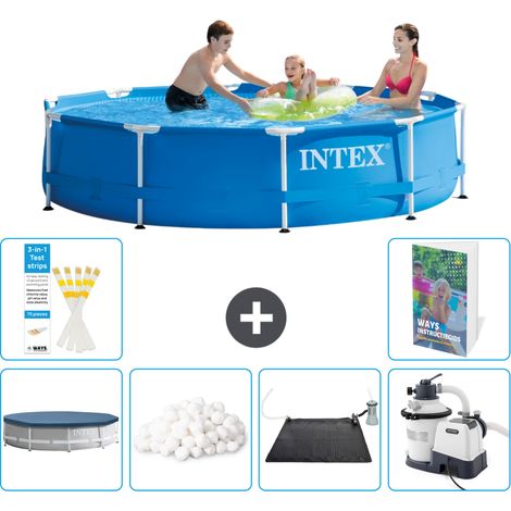 Frame Pool Rund - 305x76 cm - 7-teilig S12