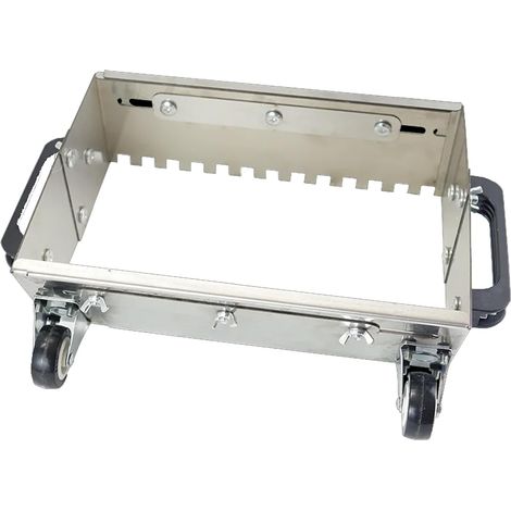 1 - Peigne À Mortier - Niveleur De Carrelage - Réglable Avec Roues - Pour Pose De Carreaux Et Pavage - Acier Inoxydable - 30x60cm