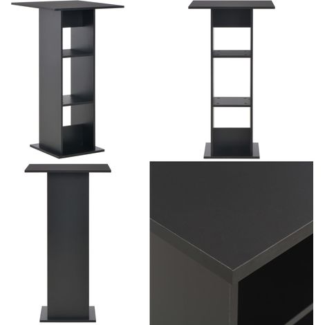Bartisch Schwarz 60x60x110 cm - Esstisch - Bartisch - Wohnzimmertisch - Hochstuhltisch - Schwarz - Home & Living (1/5)
