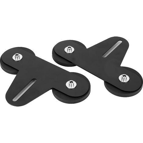 Support de fixation magnétique pour bande lumineuse de travail à LED avec ventouse noire, type universel, convient aux voitures et aux SUV. (1/5)