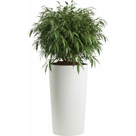 Urbanika ECO Blumentopf weiß h75x40,9 cm