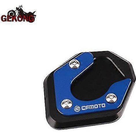 Für Cfmoto 800mt 800 Mt Mt800 N39 2022 Motorradzubehör Seitenständer-Vergrößerungsplatte Seitenständerverlängerung Fußablagehalterung - CFMOTO-Blau (1/5)