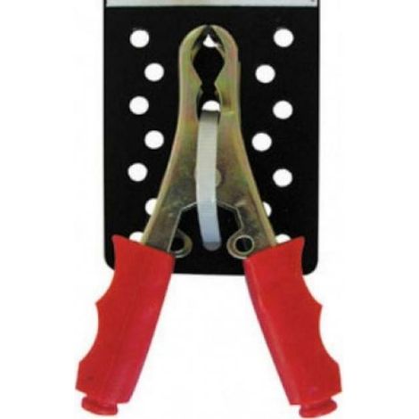 pinza di massa per saldatrice rossa -  60a - telwin.