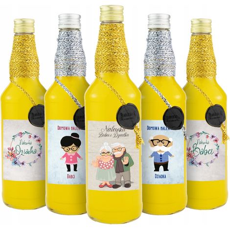 Bouteille Monopol 0,5 L, cadeau pour la fête des grands-parents