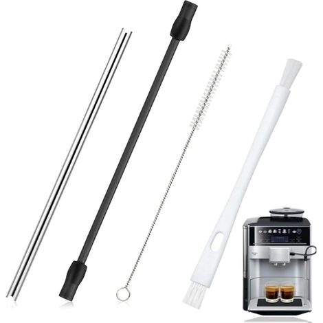 Milchschlauch für Siemens EQ6 plus s700 EQ7, Milchschlauch und Reinigungsbürste(4 Stück), Kompatibel mit Siemens Kaffeevollautomat EQ6 series 300/500/700 und Bosch VeroAroma Kaffeemaschine (1/5)