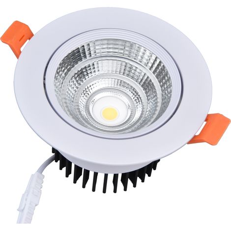 Spots encastrés à LED - Lumière stable - Bonne dissipation thermique - Anticorrosion - Installation facile - Downlight LED 100-264 V (1/5)