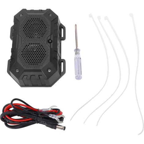 Répulsif à ultrasons anti-rats avec son de chat et stroboscope LED, véhicule garage cuisine entrepôt (1/5)