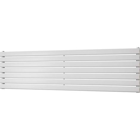 Typhoon Axis - White Horizontal Radiator H476mm x W1800mm Single Panel (1/3)