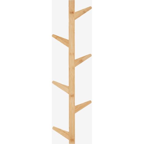 SKLUM Gorafe Bambus-Wandgarderobe ↑80 cm