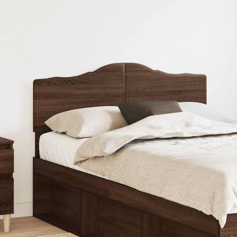 vidaXL Headboard Brown Oak Engineered wood (1/5)