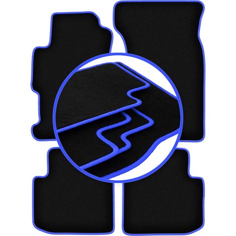 Carlux-blaue Automatten für: Honda Accord VI Coupé (1998-2002) (1/5)