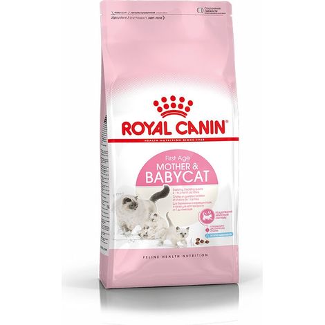 Pienso ROYAL CANIN MOTHER & BABYCAT para gatitos y hembras (1/3)