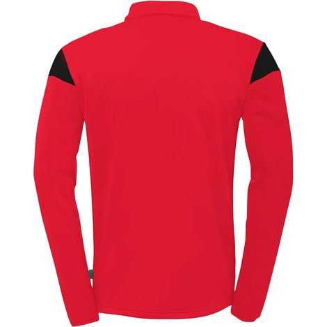 Uhlsport 1/4 ZIP TOP Squad 27 Enfants 100225802 rouge/noir 140 (1/4)