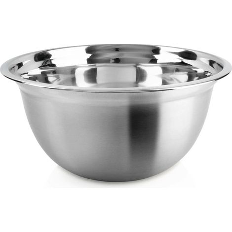 Stainless Steel Kitchen Bowl, 32 cm, 7.5 L Capacity (1/5)