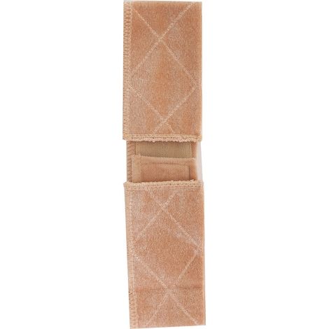 Bandeau ajustable élastique pour perruque, accessoire capillaire beige, serre-tête souple, maintien sécurisé. (1/5)