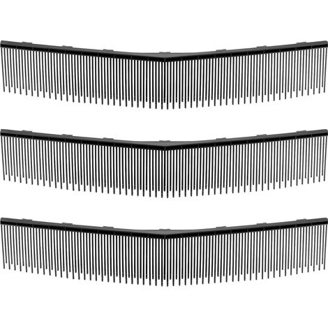 VEVOR Brosses de Rechange pour Balayeuse a Gazon Manuelle Lot de 3, Brosses de Rechange pour Ramasse-Feuilles, Compatible avec Balayeuses VEVOR 66 cm, en V pour Ramassage des Feuilles et de lHerbe (1/5)