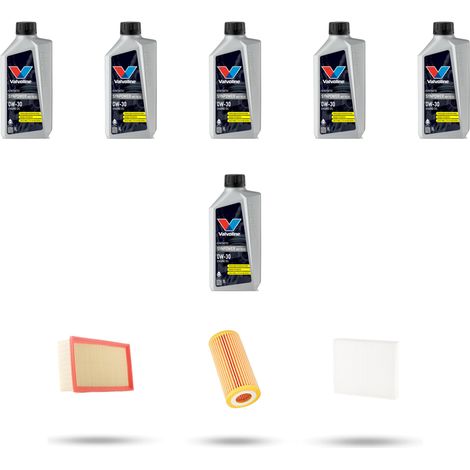 Kit tagliando 3 FILTRI e 6L OLIO compatibile con Vw Golf VII (5G1/BA5) 2.0 GTI 180kw Dal 2017 (1/5)
