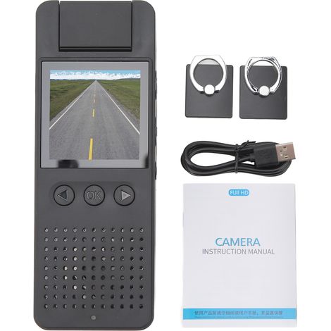 GARRYFIZH Mini Caméra Corporelle 1.4" WiFi 1080P, Vision Nocturne, Enregistrement Boucle (1/5)
