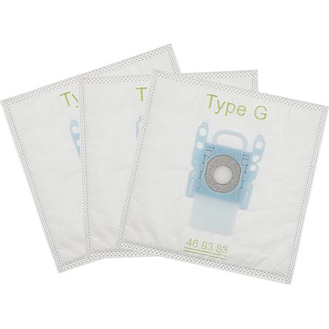 Lntyq lot de 10 Filtre à manches pour sacs à poussière pour Bosch Type G/MegaFilt Super Tex BBZ41FG 468383,VBBS600V00, VS04/06/07 426966