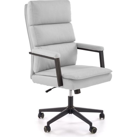 Silla de oficina Houston 2001, Gris claro, 107x64x72cm, Con reposabrazos, Con ruedas, Mecanismo de la silla: Inclinación (1/5)