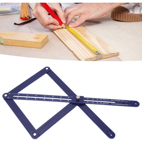 outil de mesure d'angle, règle d'angle, règle d'angle en plastique (1/5)