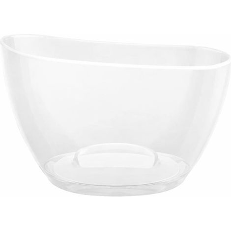 Brevetti WAF Eclisse Bowl Spumantiera 15 Lt Puro Acrilico Veroglas Clear Bianco