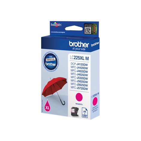 Cartucho Impresora BROTHER LC225XLMBP