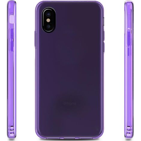 Cover Zizo in TPU per iPhone X (viola) (1/4)