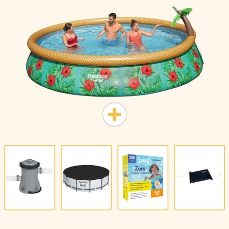 Bestway Bestway Fast Set Ronde - 457x84 cm - 5-pièces S234 (1/5)
