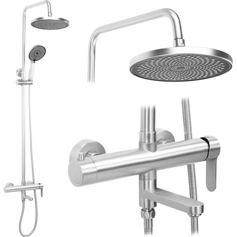 Duschset Rea Arcos Brush Nickel