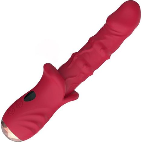 Vibrador con Calor y Movimiento Vertical con Pantalla Digital