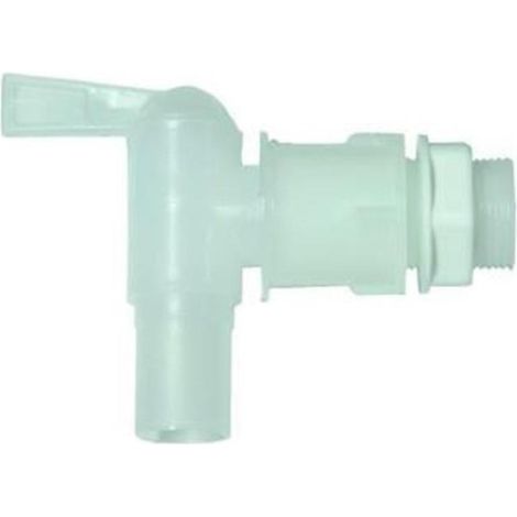 RUBINETTO ORIENTABILE PER TANICHE E FUSTI USCITA MM.17,5 IN PLASTICA FERR 122481