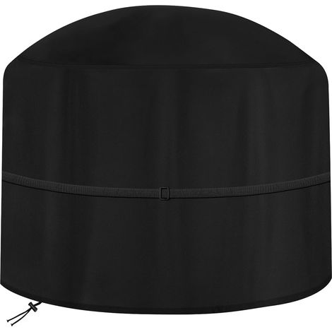Außenkamin-Schutzhaube Ø80x50cm – wasserdicht & UV-beständig, strapazierfähiges Oxford-Gewebe, Wind- und Regenschutz für Lagerfeuer & Terrassenkamine (1/5)
