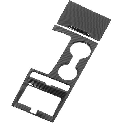 Mittelkonsolen-Schaltkulissenrahmen-Abdeckungsaufkleber in Carbonfaser-Optik als Ersatz für Kia K5