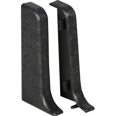 Endstück für Kunststoffleiste ku.050 ölschiefer Clips & Ecken (1/3)