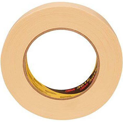 Ruban de masquage Papier 3M SCOTCH 401E, 18mm x 50m, Marron ( Prix pour 1 )