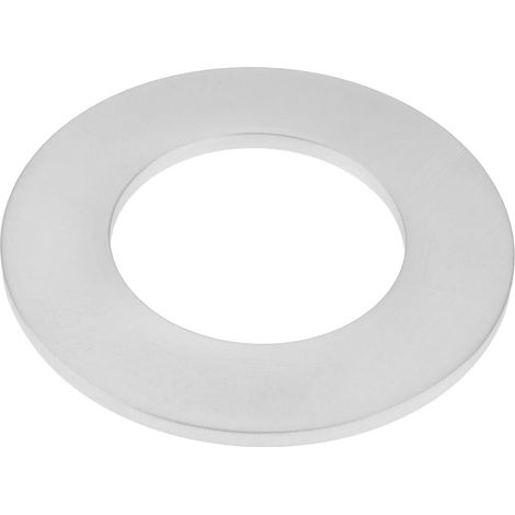 1pc Robinet de Cuisine Grande Base Réparation Rondelle Aluminium 70 X 40 X 3mm Accessoires de Réparation de Robinet Rondelle Plate pour Robinet Douche Fix Argent (1/5)